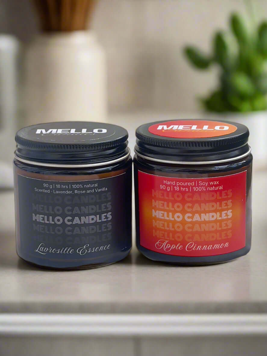 Mix & Match Scented Jar Duo - Mello Candles