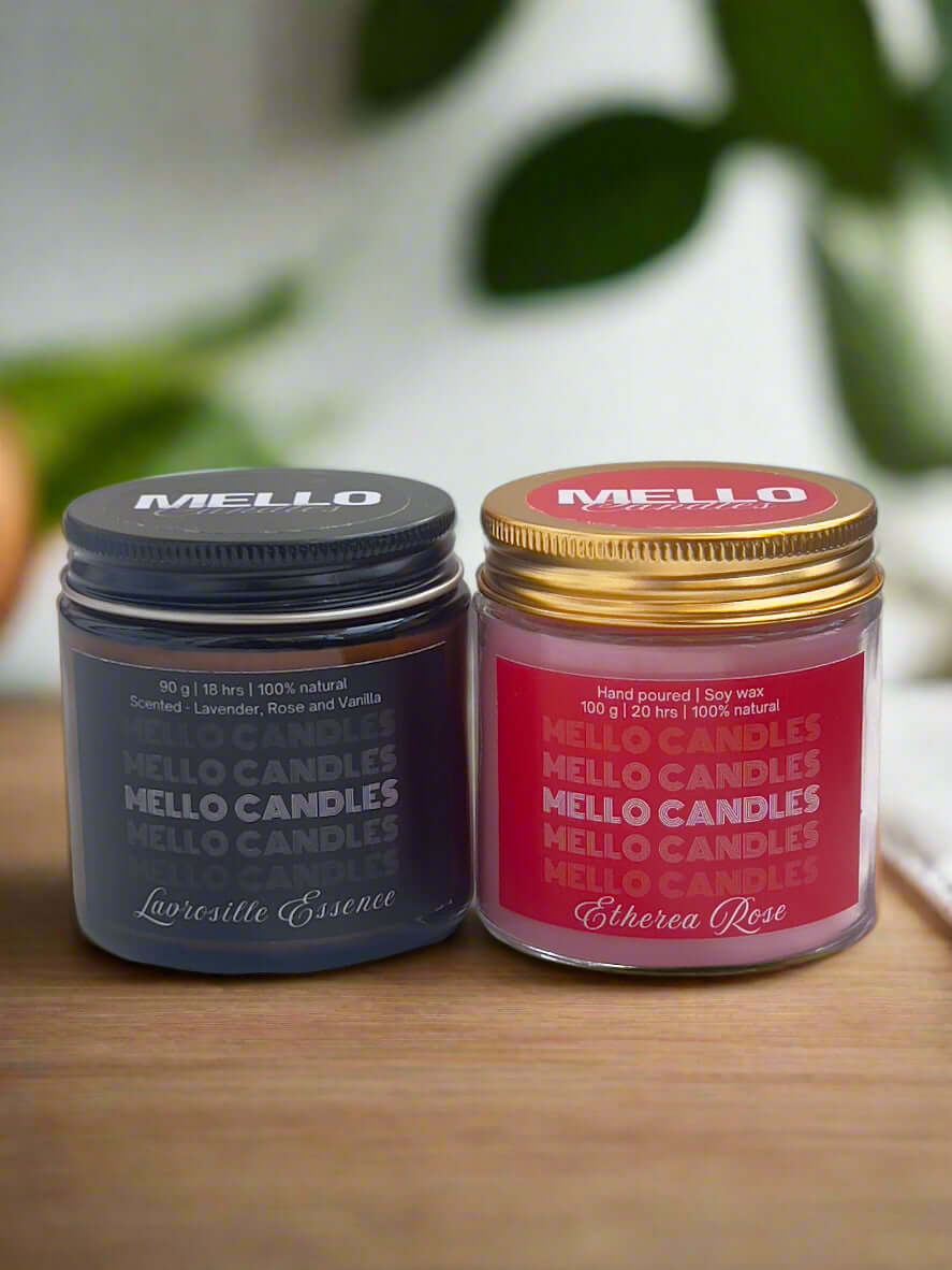 Mix & Match Scented Jar Duo - Mello Candles