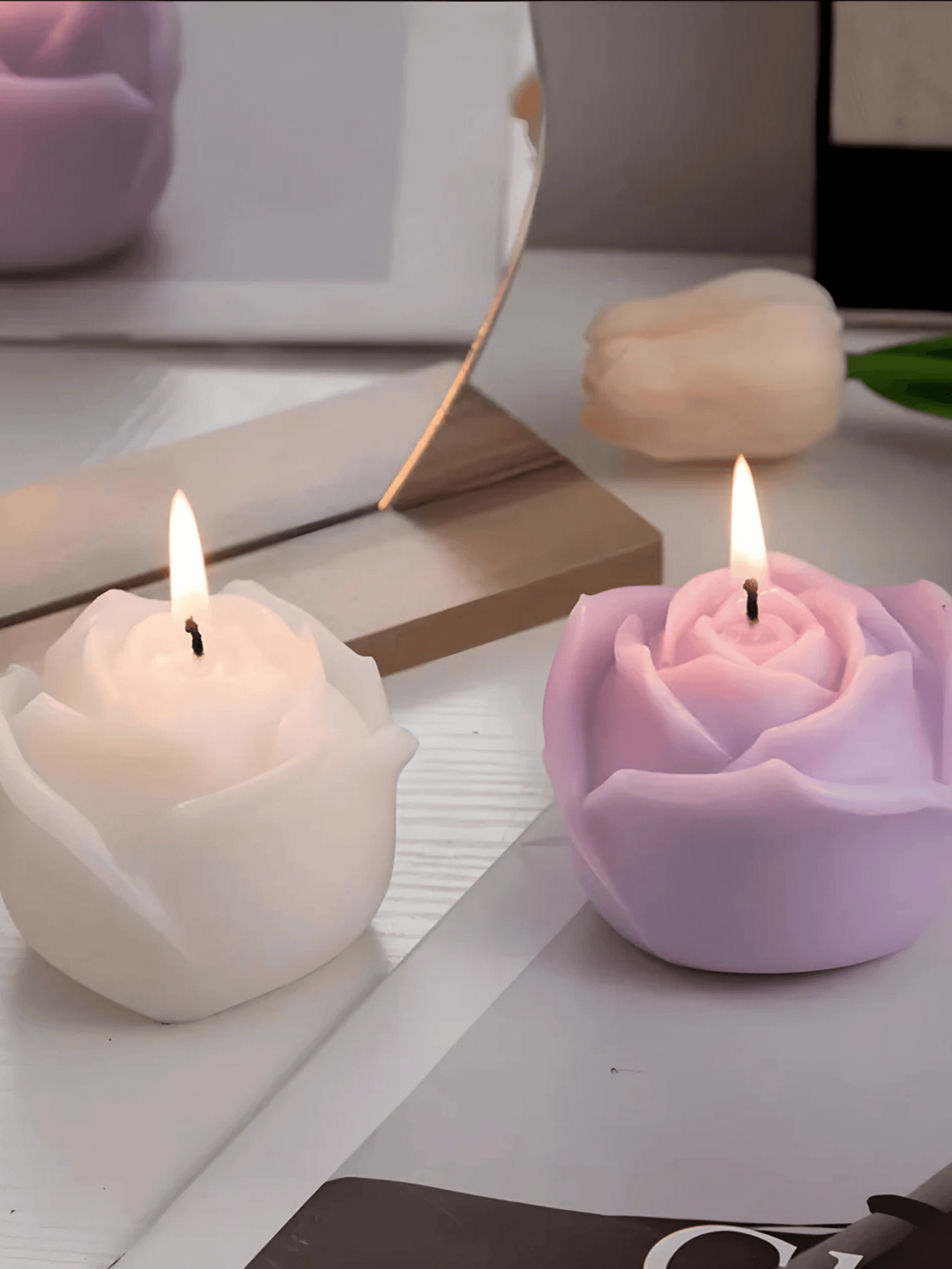 Rose Royale | Luxury Soy Candle - Mello Candles